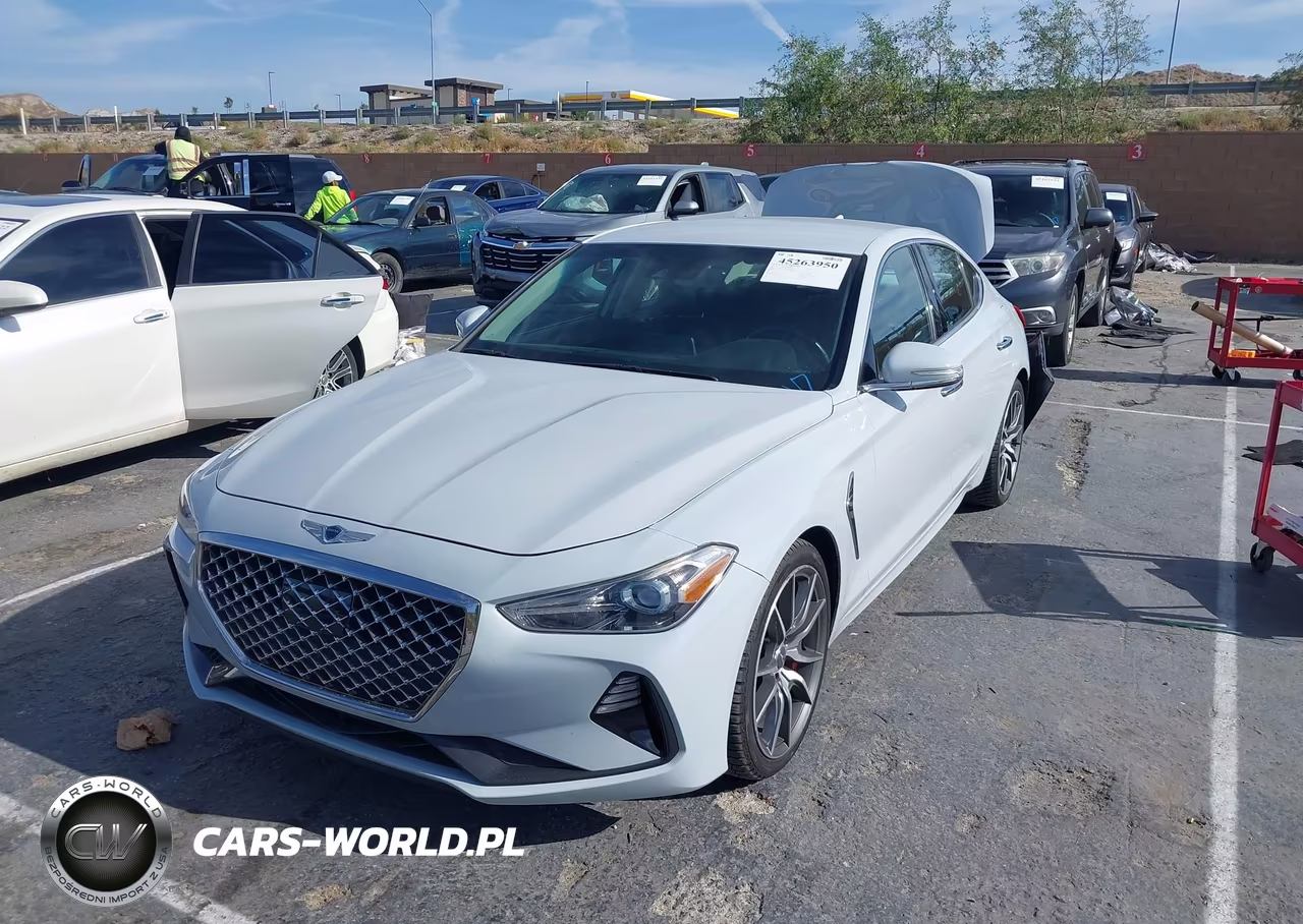 2019 Genesis G70 2.0T Sport VIN:KMTG24LA6KU026992 - 2