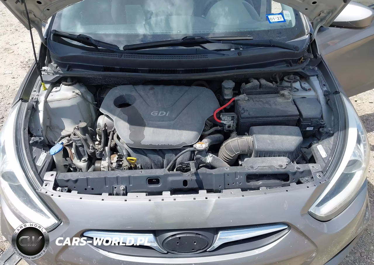 2014 Hyundai Accent Gls VIN:KMHCU4AE5EU750007 - 10