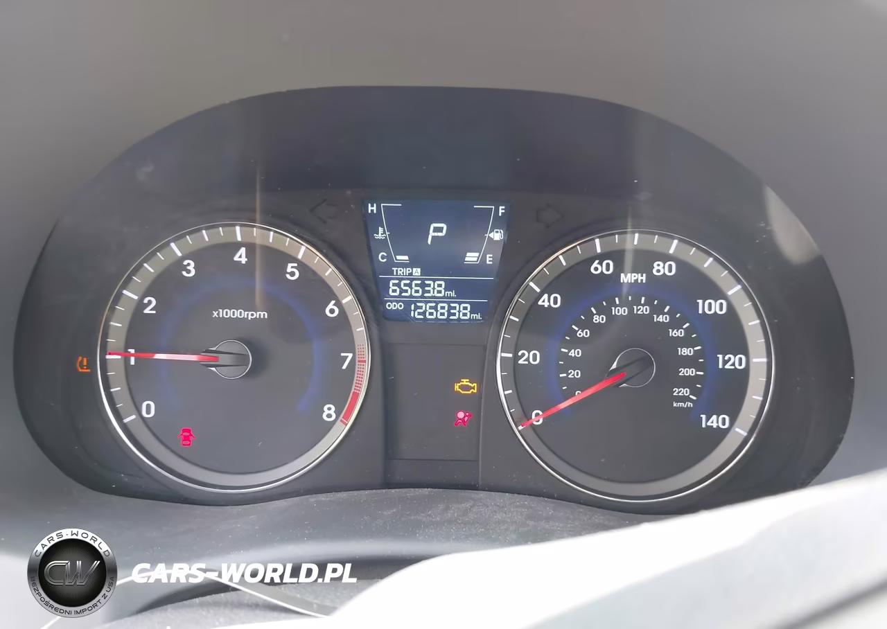 2014 Hyundai Accent Gls VIN:KMHCU4AE5EU750007 - 7