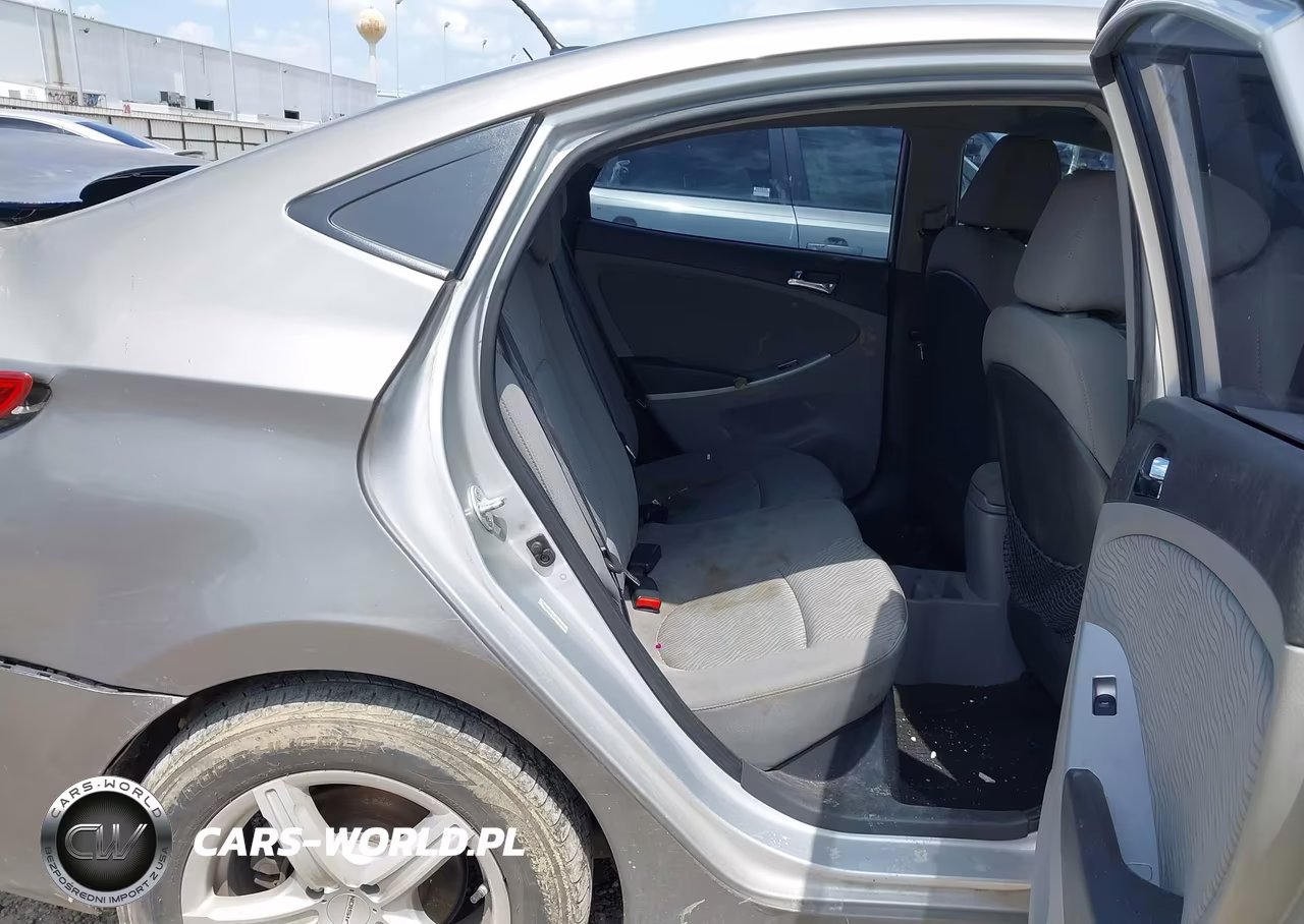 2014 Hyundai Accent Gls VIN:KMHCU4AE5EU750007 - 8