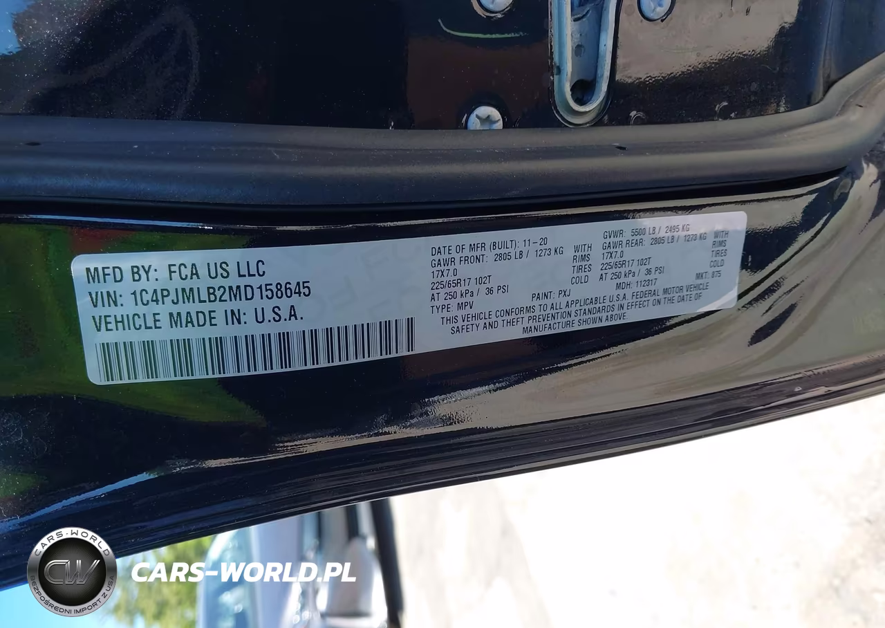 2021 Jeep Cherokee Latitude Plus 4X4 VIN:1C4PJMLB2MD158645 - 9