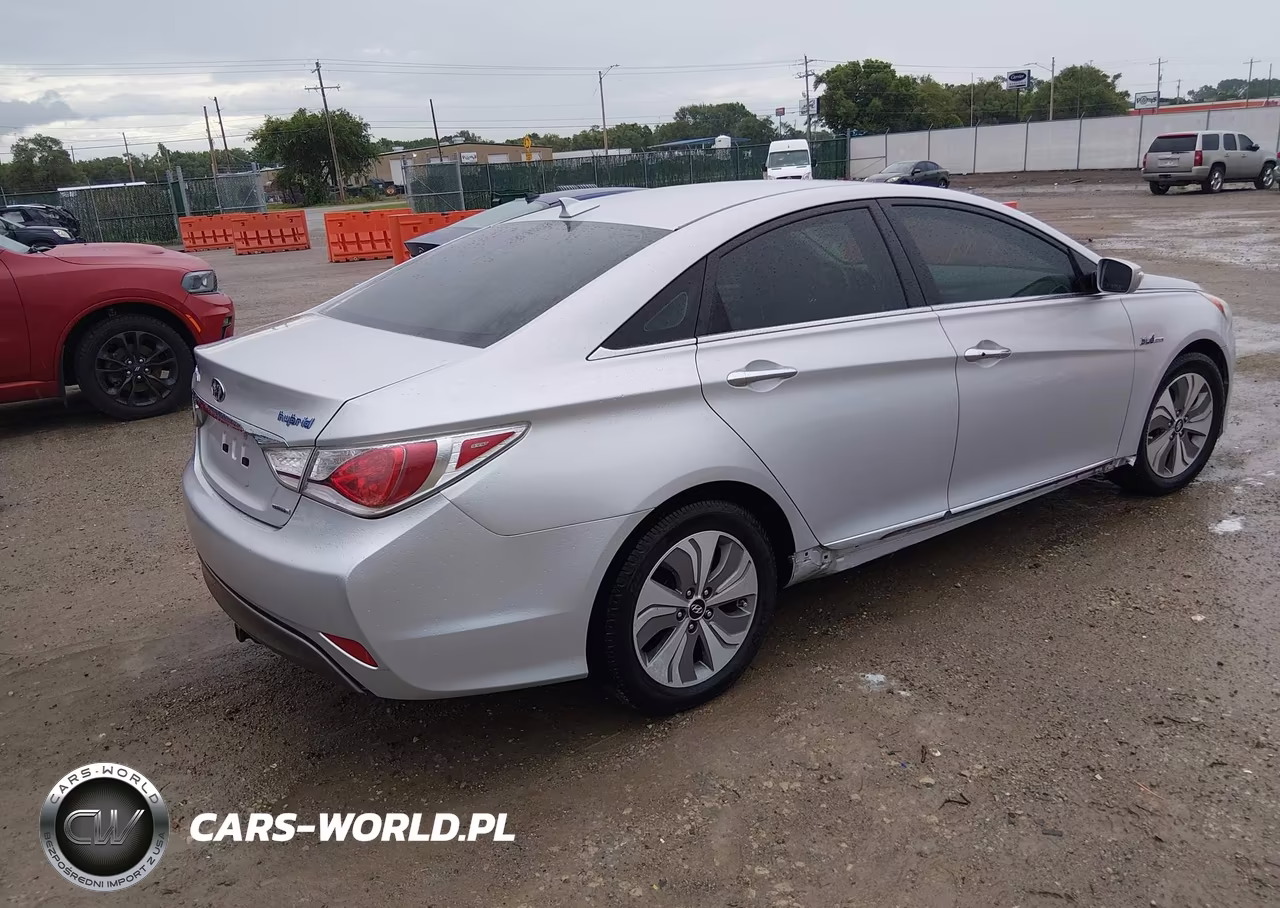 2015 Hyundai Sonata Hybrid Limited VIN:KMHEC4A46FA121586 - 4