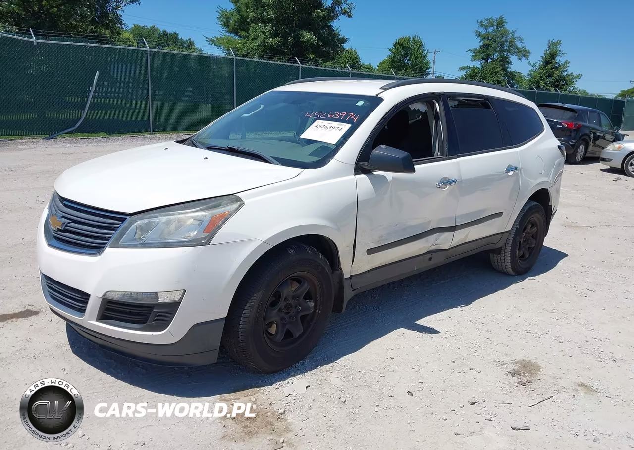 2015 Chevrolet Traverse Ls VIN:1GNKRFED0FJ194374 - 2