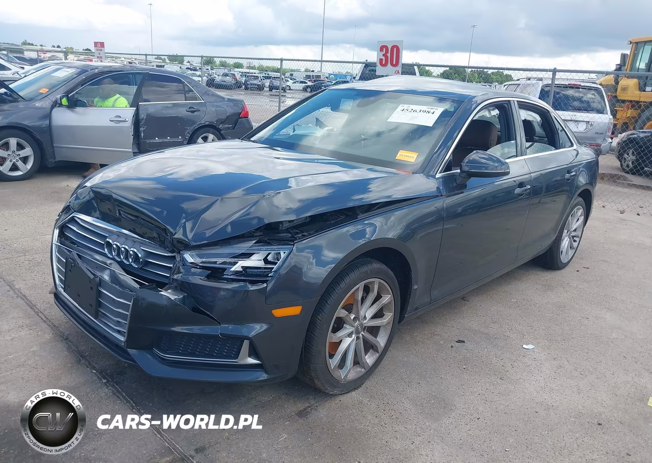 2019 Audi A4 40 Premium VIN:WAUHMAF45KA021945 - 2