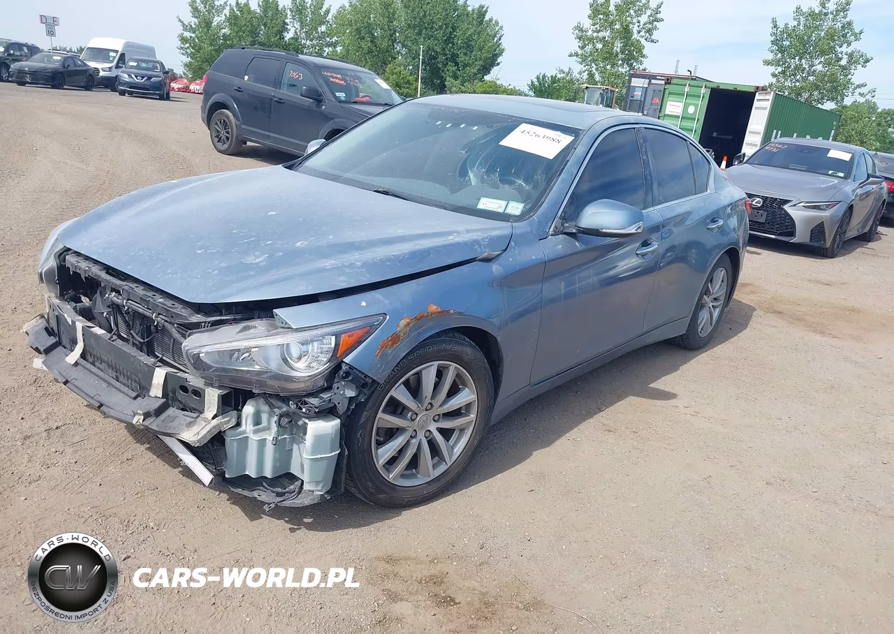 2017 Infiniti Q50 3.0T Premium VIN:JN1EV7ARXHM831266 - 2