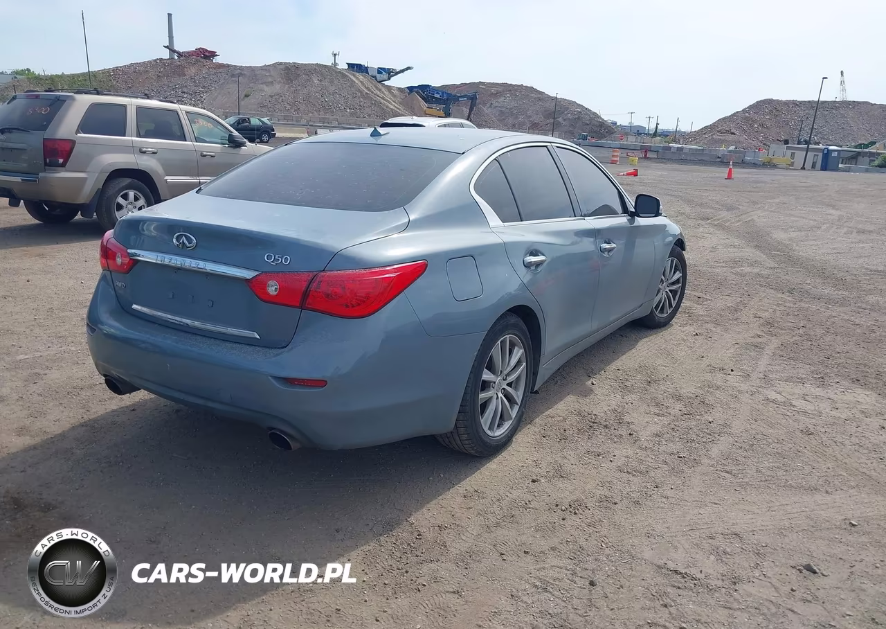 2017 Infiniti Q50 3.0T Premium VIN:JN1EV7ARXHM831266 - 4