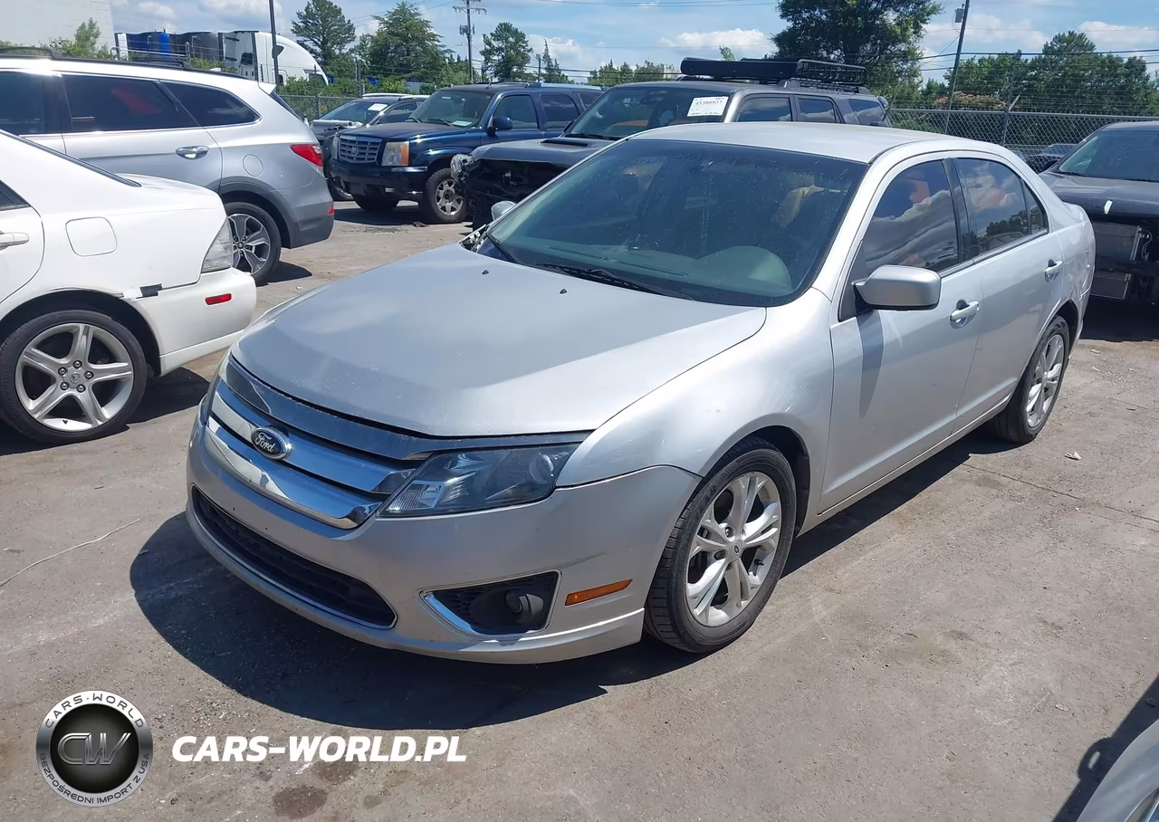 2012 Ford Fusion Se VIN:3FAHP0HA4CR307225 - 2