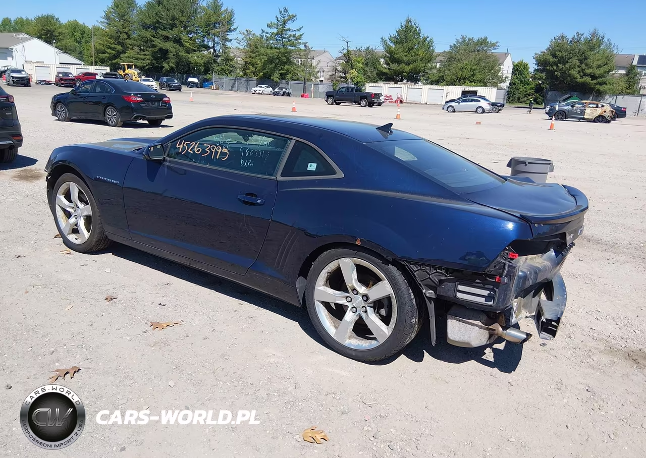 2010 Chevrolet Camaro 2Lt VIN:2G1FC1EV1A9191844 - 3