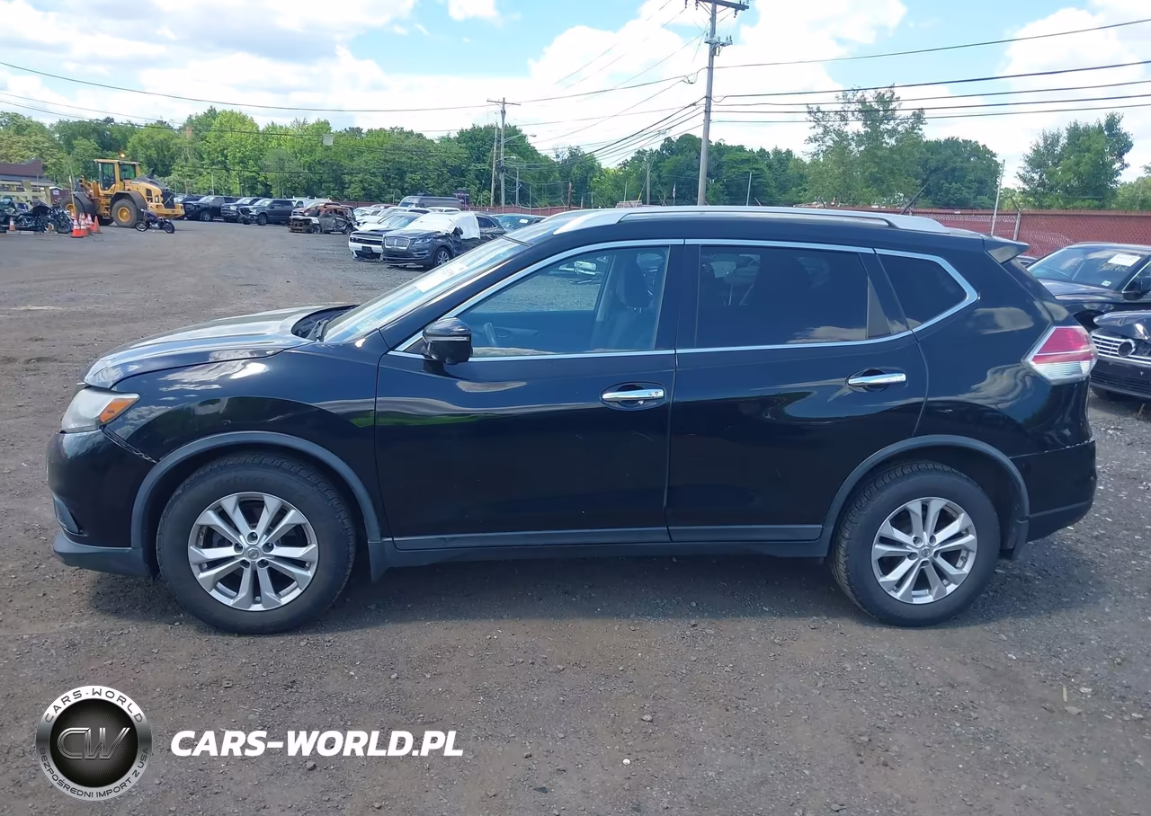2015 Nissan Rogue Sv VIN:KNMAT2MV2FP525302 - 14