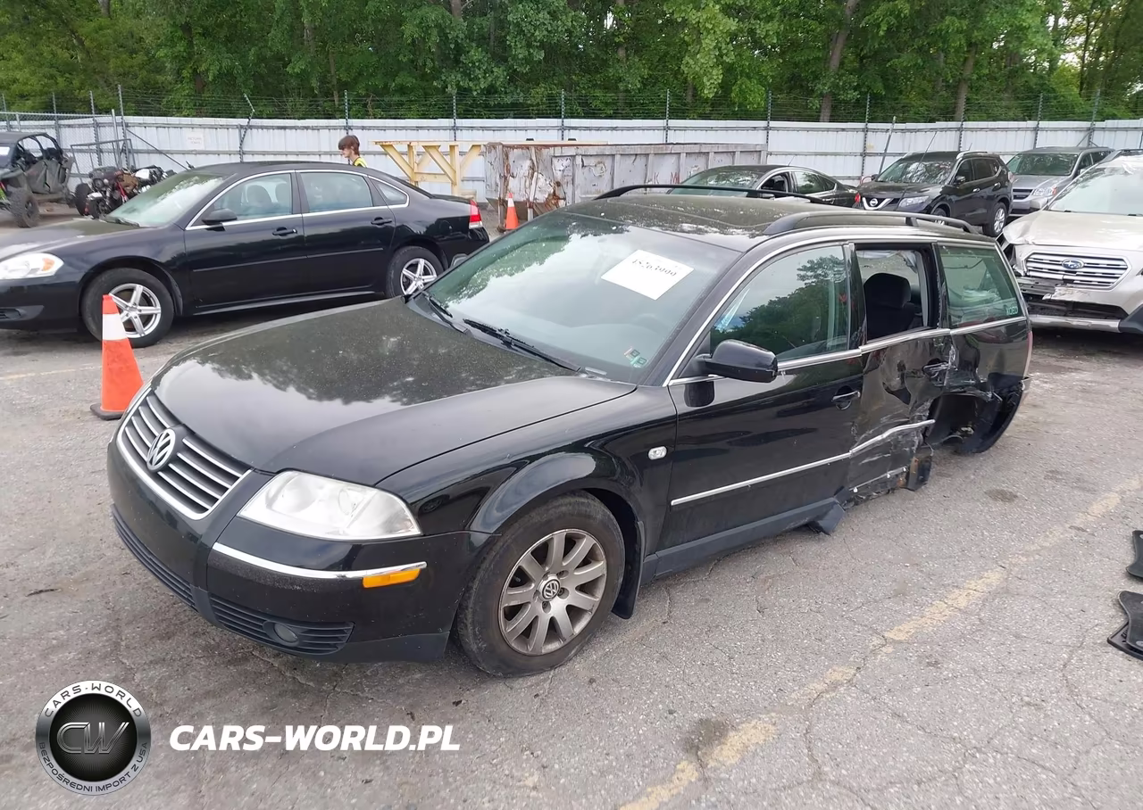 2002 Volkswagen Passat Gls VIN:WVWVD63BX2E424964 - 2