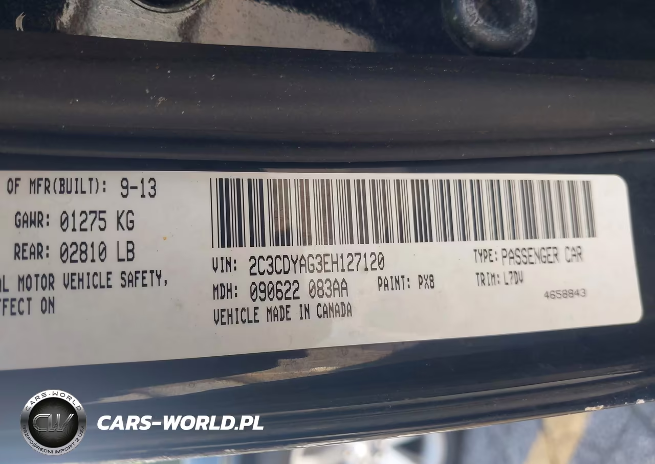 2014 Dodge Challenger Sxt VIN:2C3CDYAG3EH127120 - 9