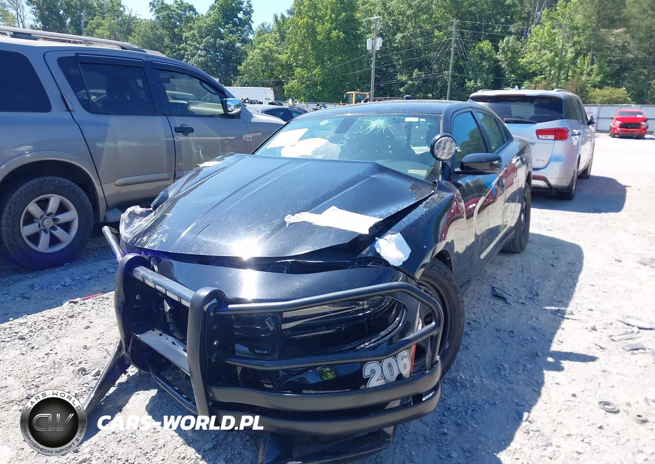 2016 Dodge Charger Police VIN:2C3CDXAT3GH356262 - 2