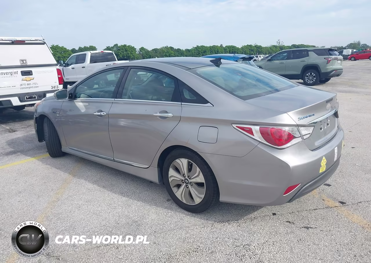 2014 Hyundai Sonata Hybrid Limited VIN:KMHEC4A4XEA104367 - 3