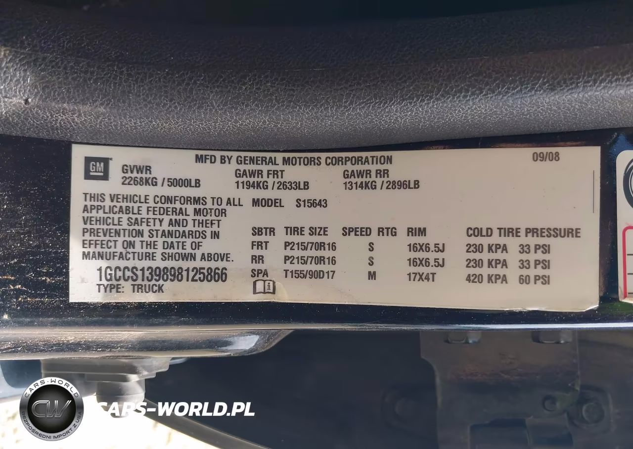 2009 Chevrolet Colorado Lt VIN:1GCCS139898125866 - 9