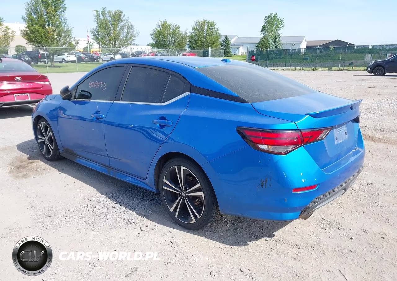 2021 Nissan Sentra Sr Xtronic Cvt VIN:3N1AB8DV8MY279988 - 3