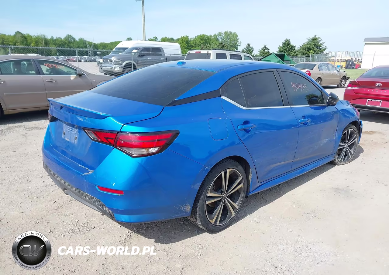 2021 Nissan Sentra Sr Xtronic Cvt VIN:3N1AB8DV8MY279988 - 4