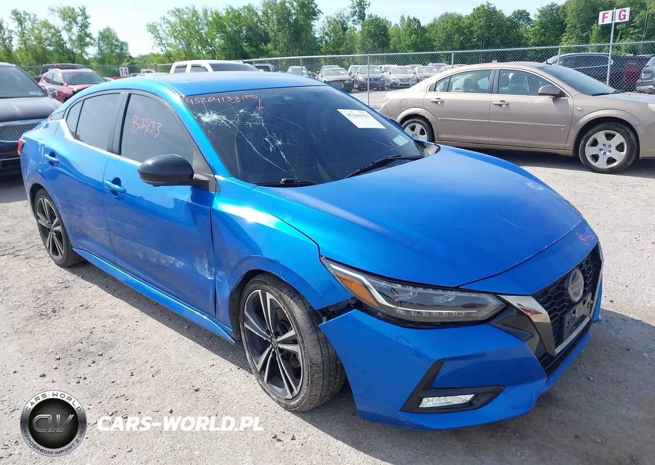 2021 Nissan Sentra Sr Xtronic Cvt VIN:3N1AB8DV8MY279988 - 6