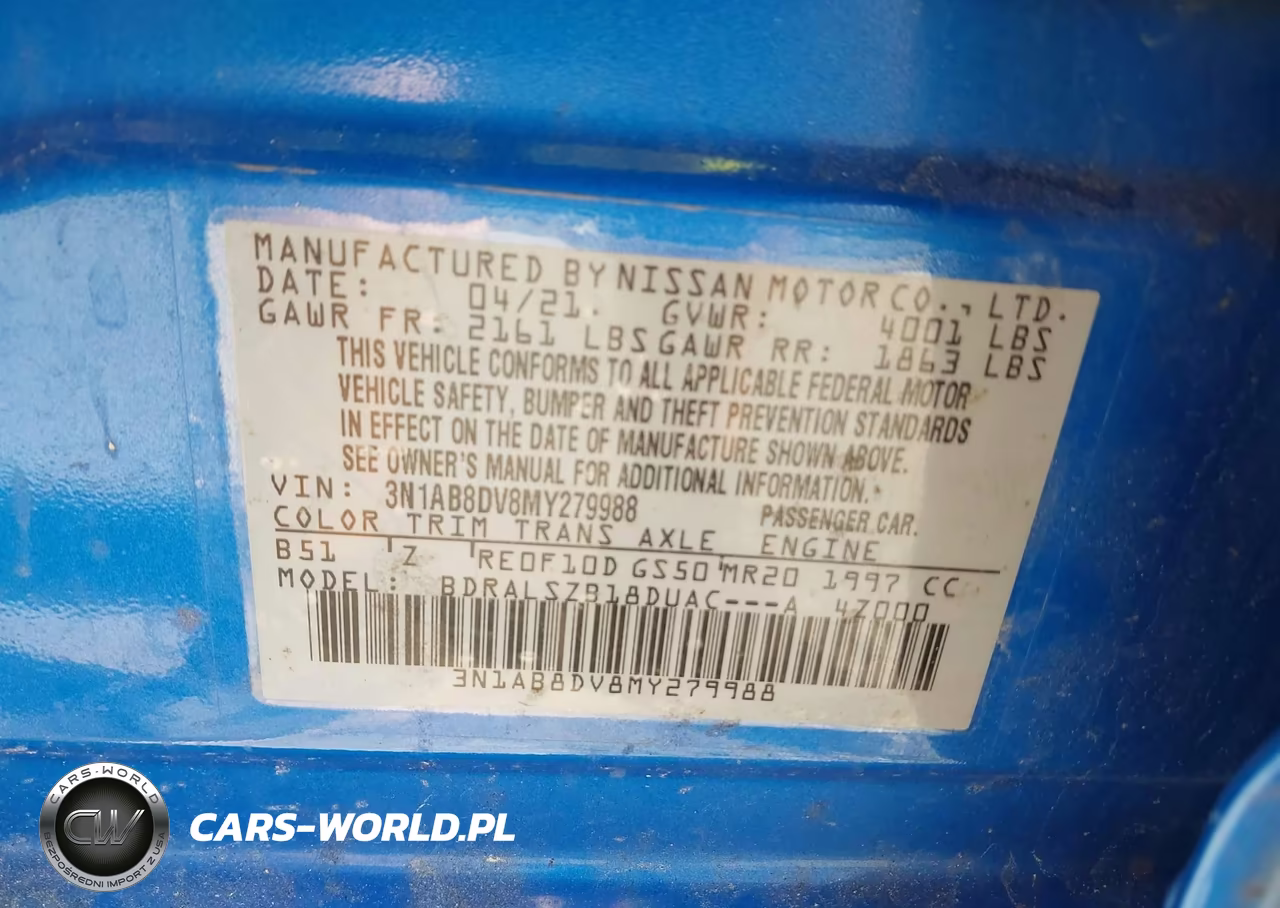 2021 Nissan Sentra Sr Xtronic Cvt VIN:3N1AB8DV8MY279988 - 9