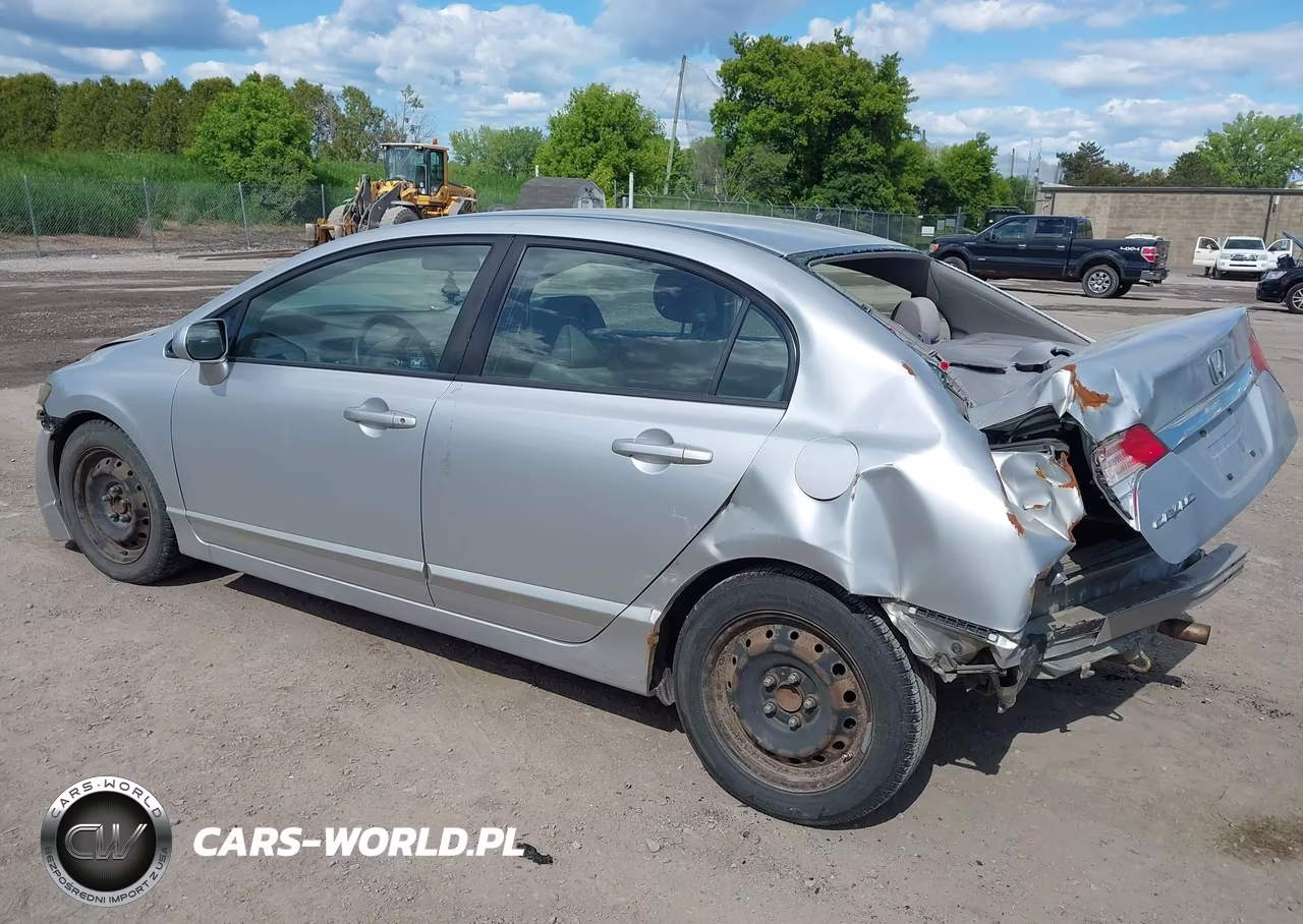2010 Honda Civic Lx VIN:2HGFA1F54AH314054 - 3