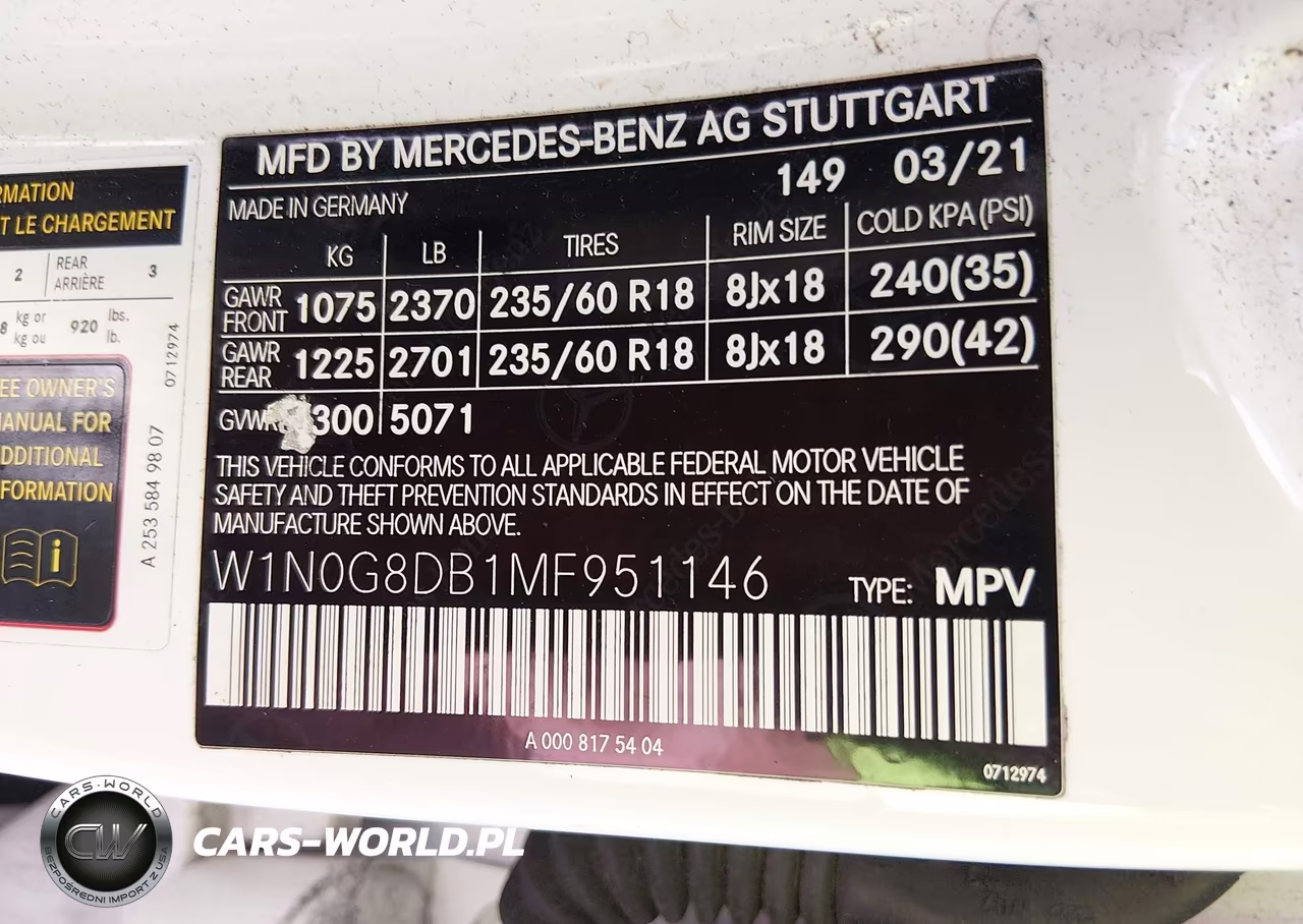 2021 Mercedes-Benz Glc 300 Suv VIN:W1N0G8DB1MF951146 - 9