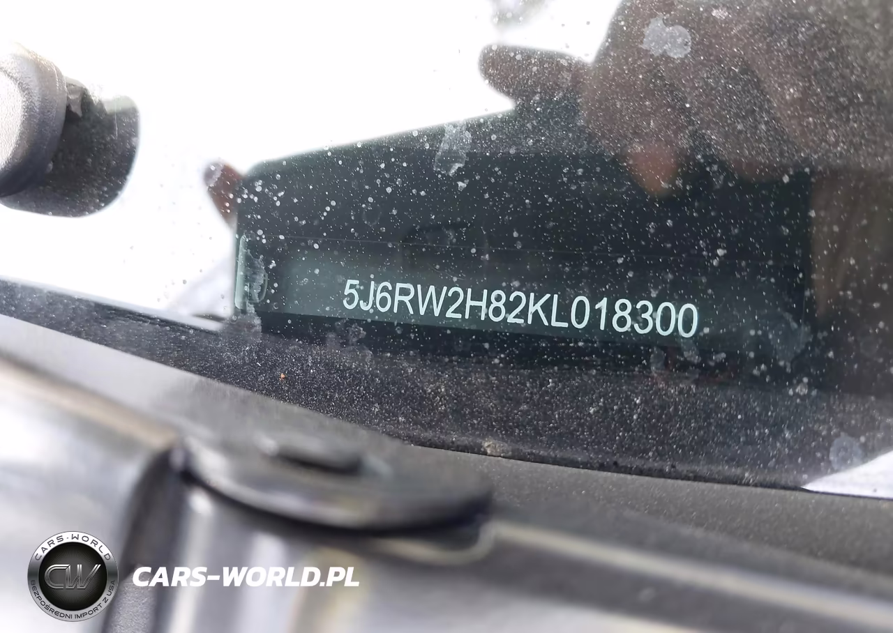 2019 Honda Cr-V Ex-L VIN:5J6RW2H82KL018300 - 9