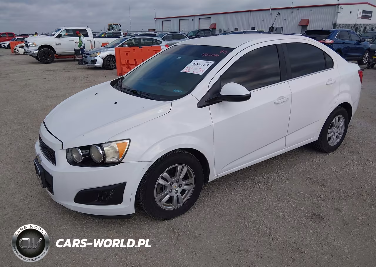 2012 Chevrolet Sonic 2Lt VIN:1G1JC5SH5C4155418 - 2