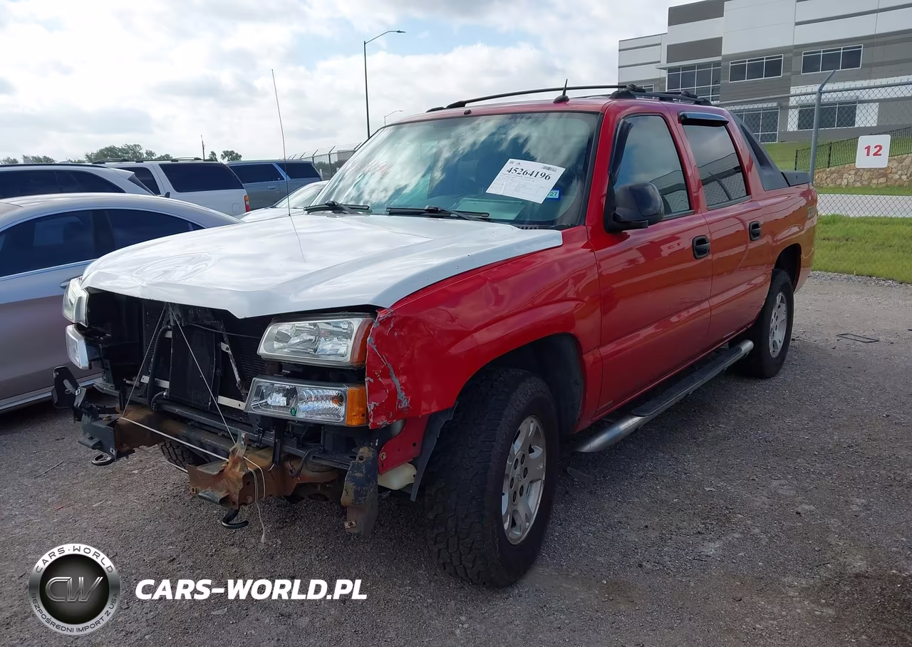 2004 Chevrolet Avalanche 1500 VIN:3GNEK12T84G171696 - 2