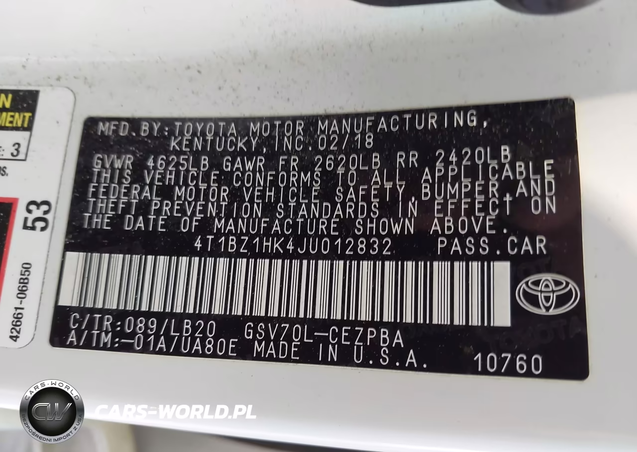 2018 Toyota Camry Xse V6 VIN:4T1BZ1HK4JU012832 - 9