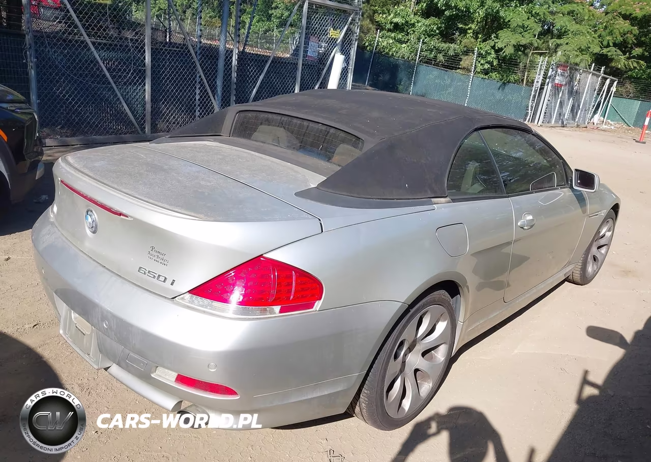 2006 BMW 650I VIN:WBAEK134X6CN77160 - 4
