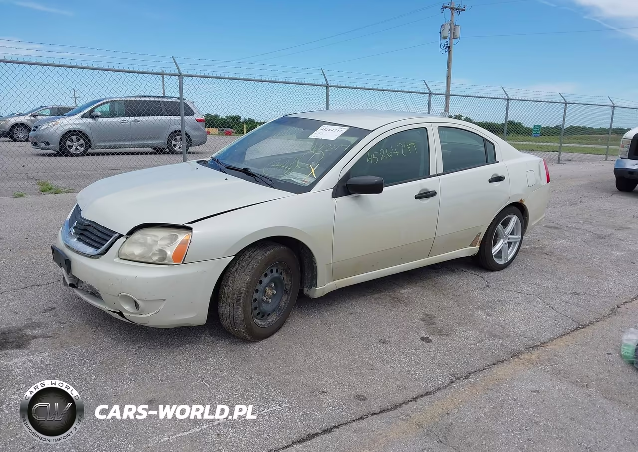 2007 Mitsubishi Galant De VIN:4A3AB26FX7E034074 - 2
