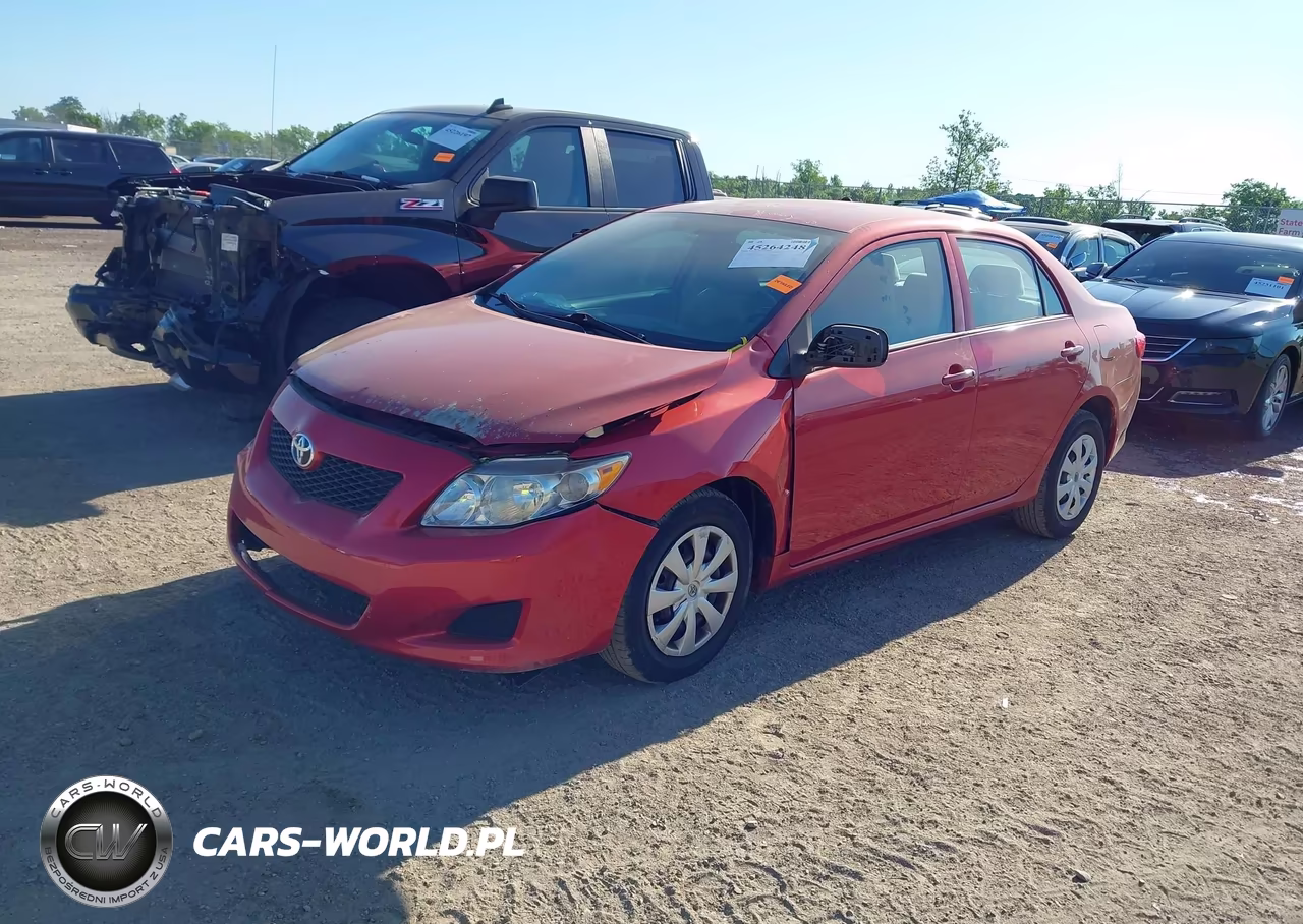 2010 Toyota Corolla Le VIN:1NXBU4EE9AZ384780 - 2