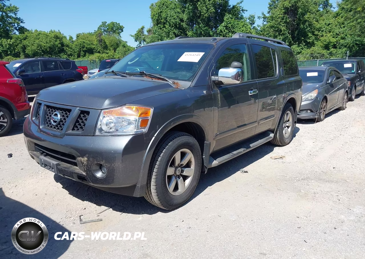 2012 Nissan Armada Sv VIN:5N1AA0NC5CN610032 - 2