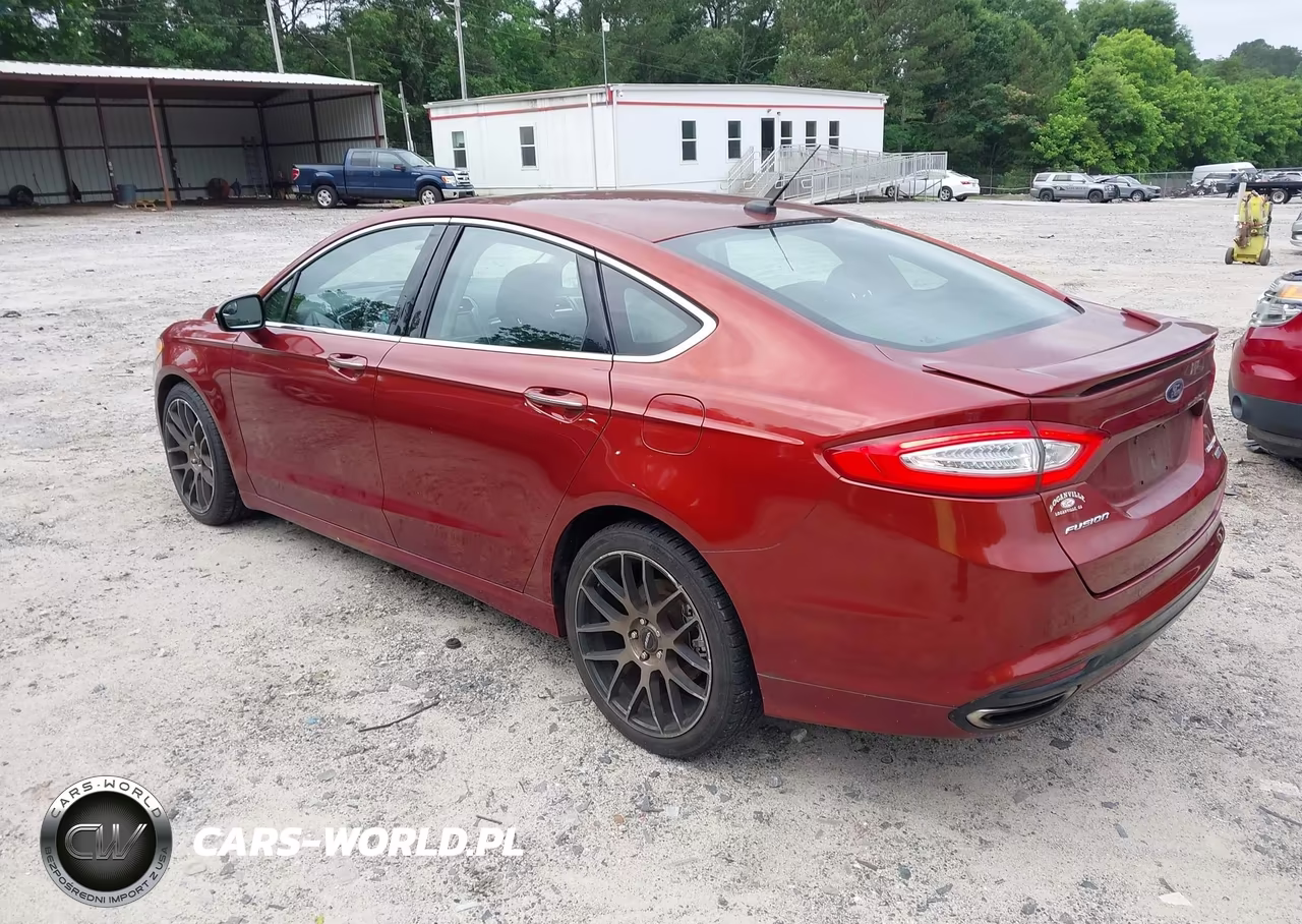2014 Ford Fusion Titanium VIN:3FA6P0D99ER290685 - 3
