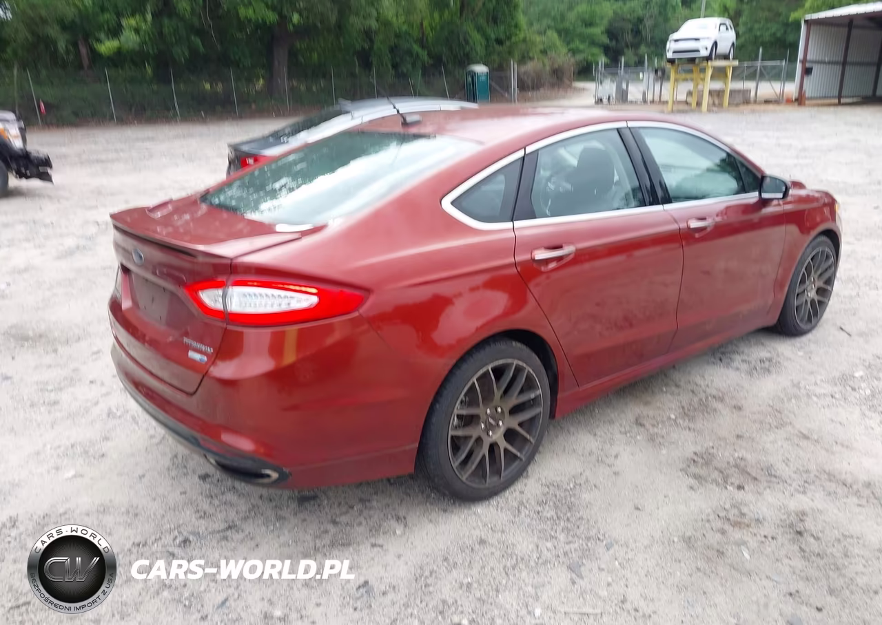 2014 Ford Fusion Titanium VIN:3FA6P0D99ER290685 - 4