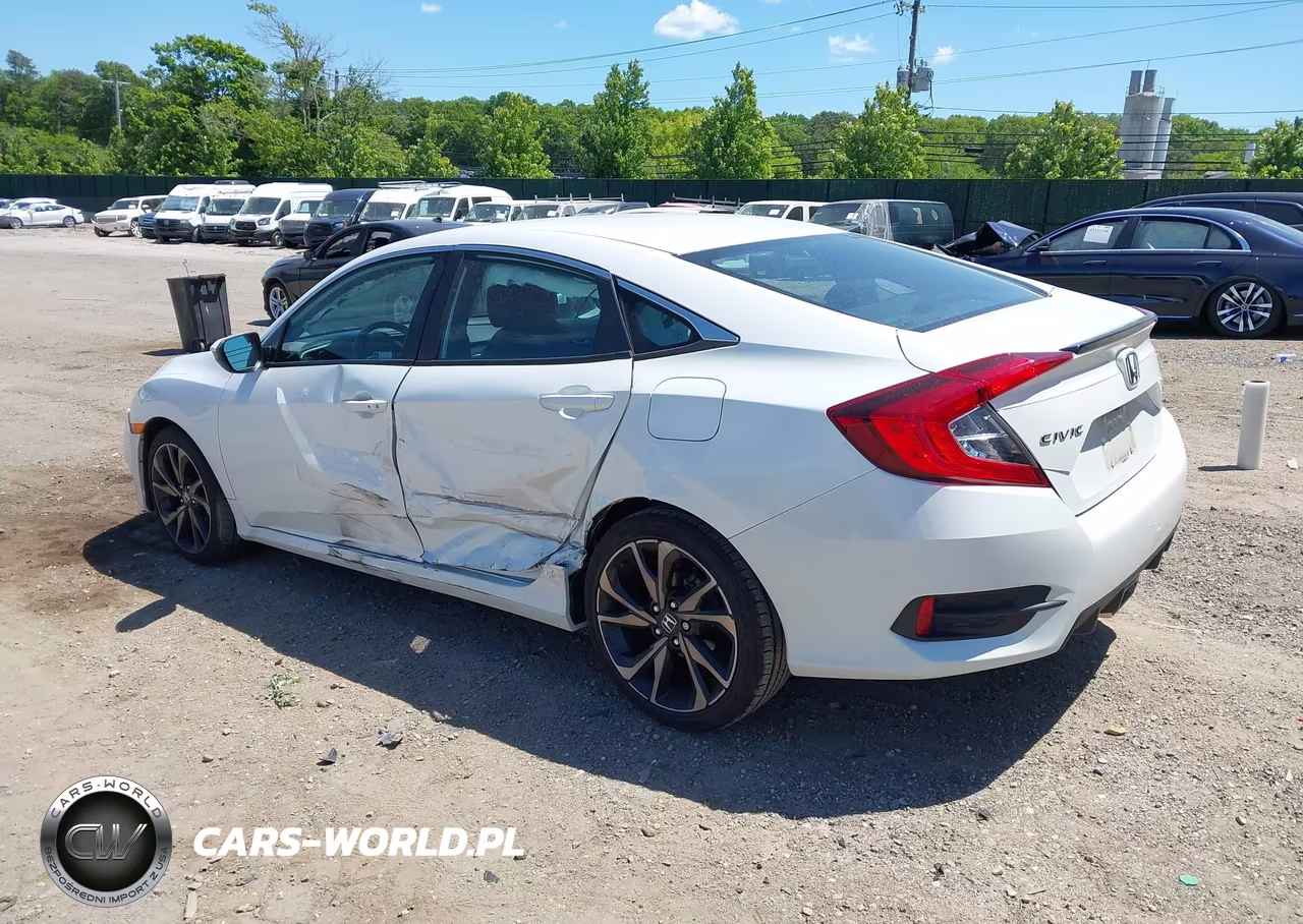 2021 Honda Civic Sport VIN:2HGFC2F8XMH503449 - 3