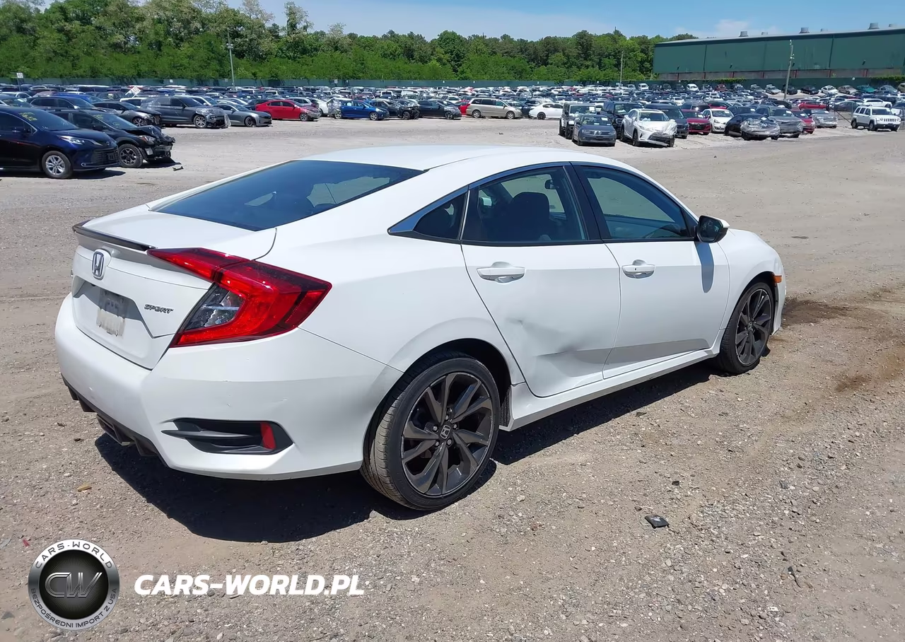 2021 Honda Civic Sport VIN:2HGFC2F8XMH503449 - 4