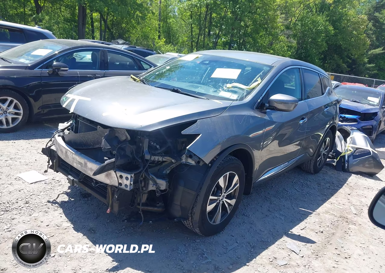 2020 Nissan Murano S Intelligent Awd VIN:5N1AZ2AS7LN162281 - 2