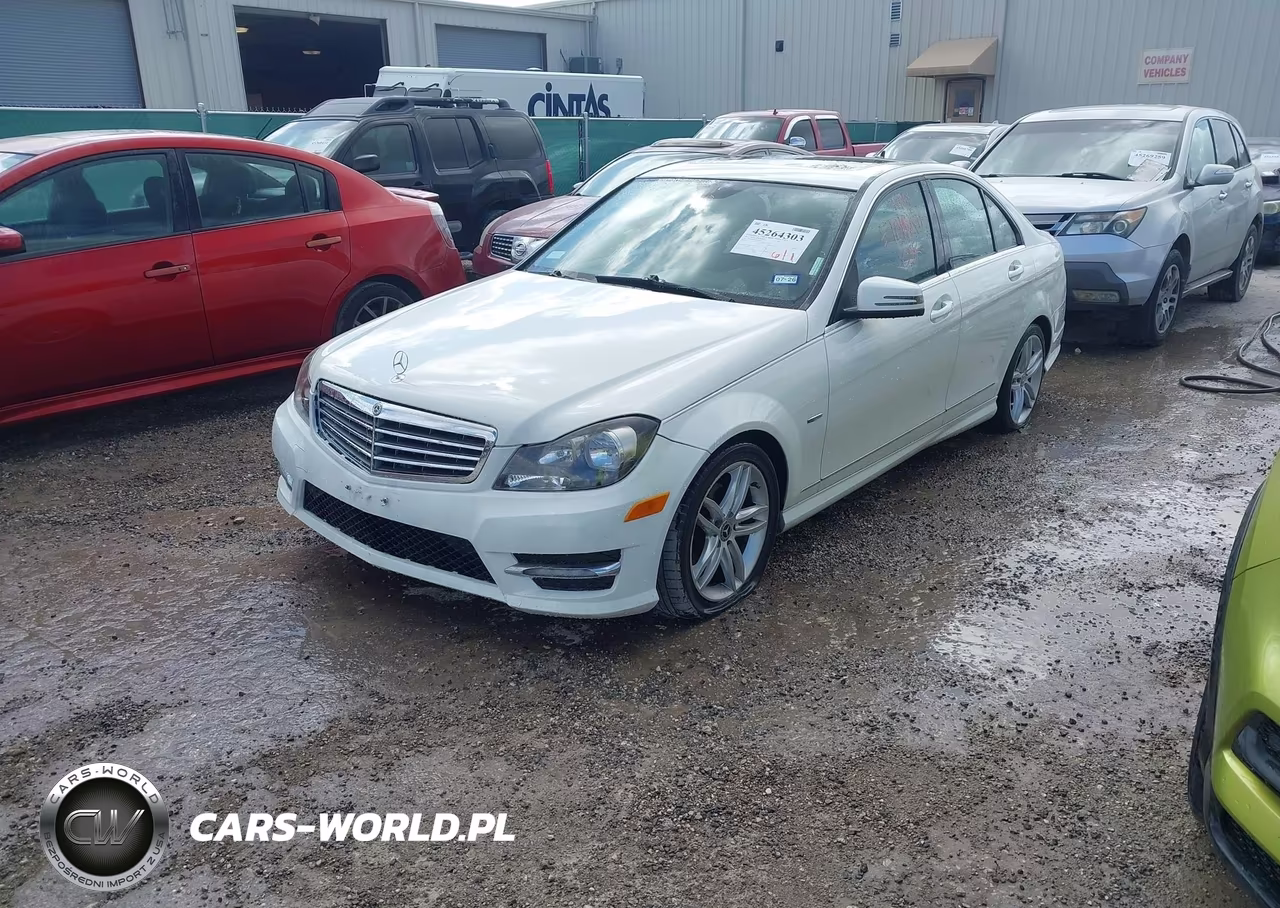 2012 Mercedes-Benz C 250 Sport VIN:WDDGF4HB3CA701291 - 2