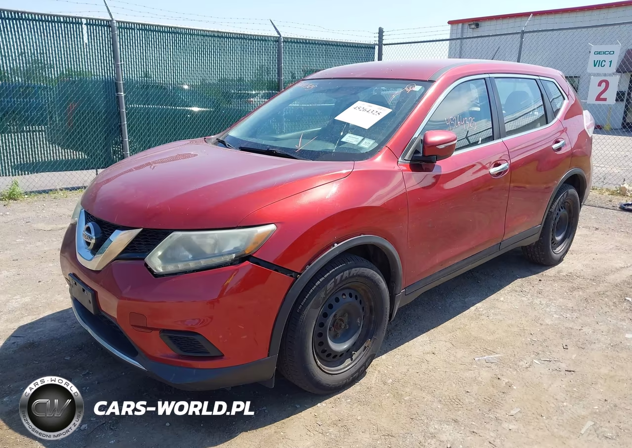 2014 Nissan Rogue S VIN:5N1AT2MV3EC784186 - 2