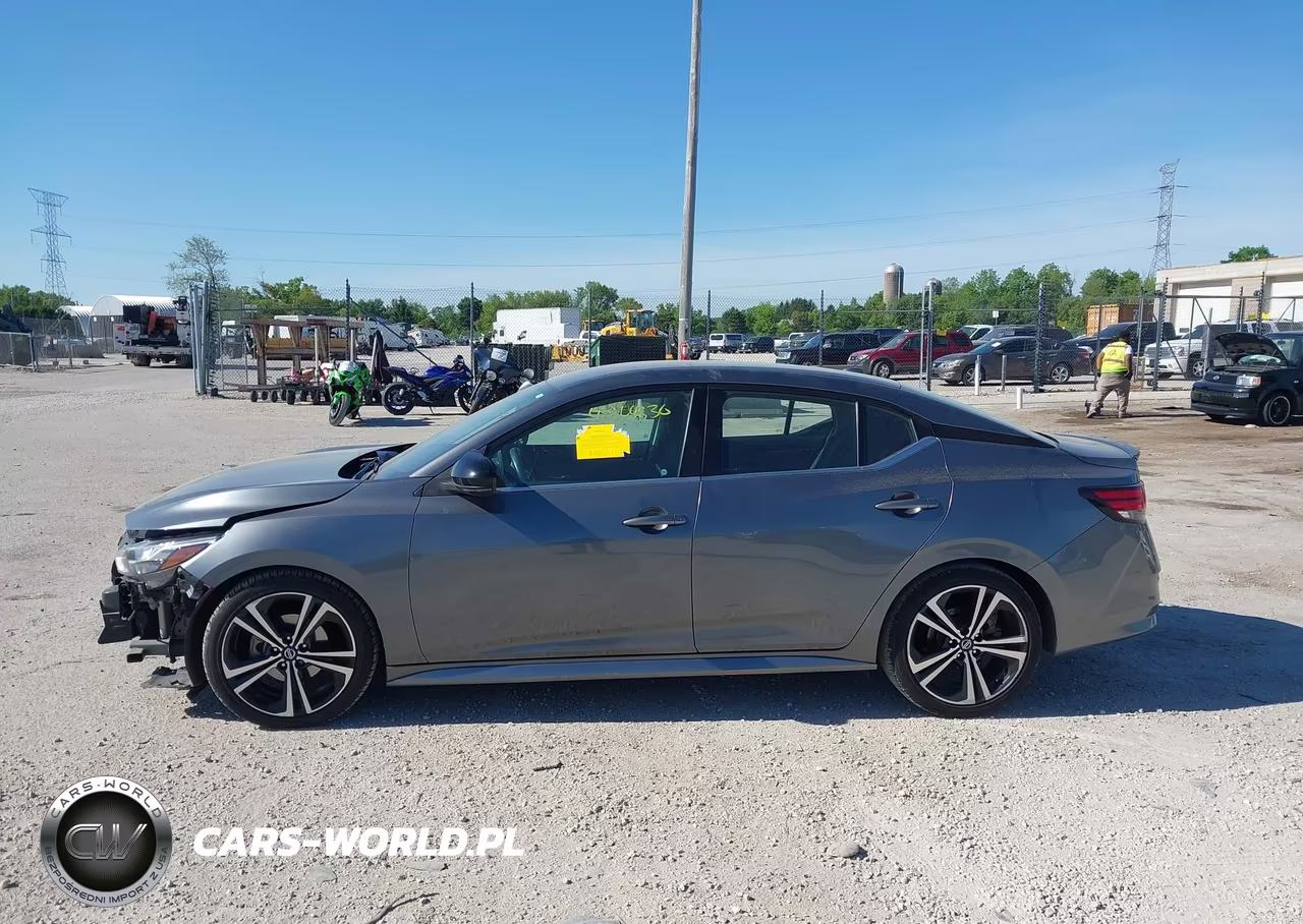 2020 Nissan Sentra Sr Xtronic Cvt VIN:3N1AB8DV8LY254992 - 14