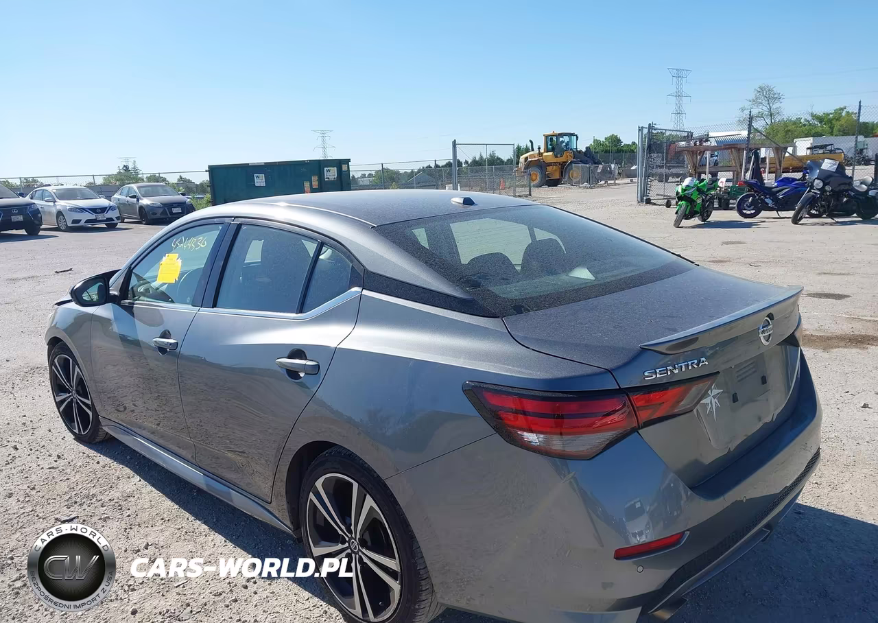 2020 Nissan Sentra Sr Xtronic Cvt VIN:3N1AB8DV8LY254992 - 3
