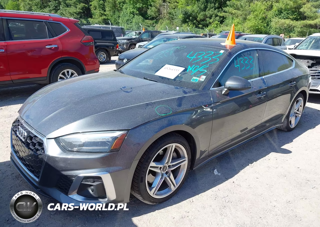 2022 Audi A5 Sportback Premium 45 Tfsi S Line Quattro S Tronic VIN:WAUDACF55NA008113 - 2