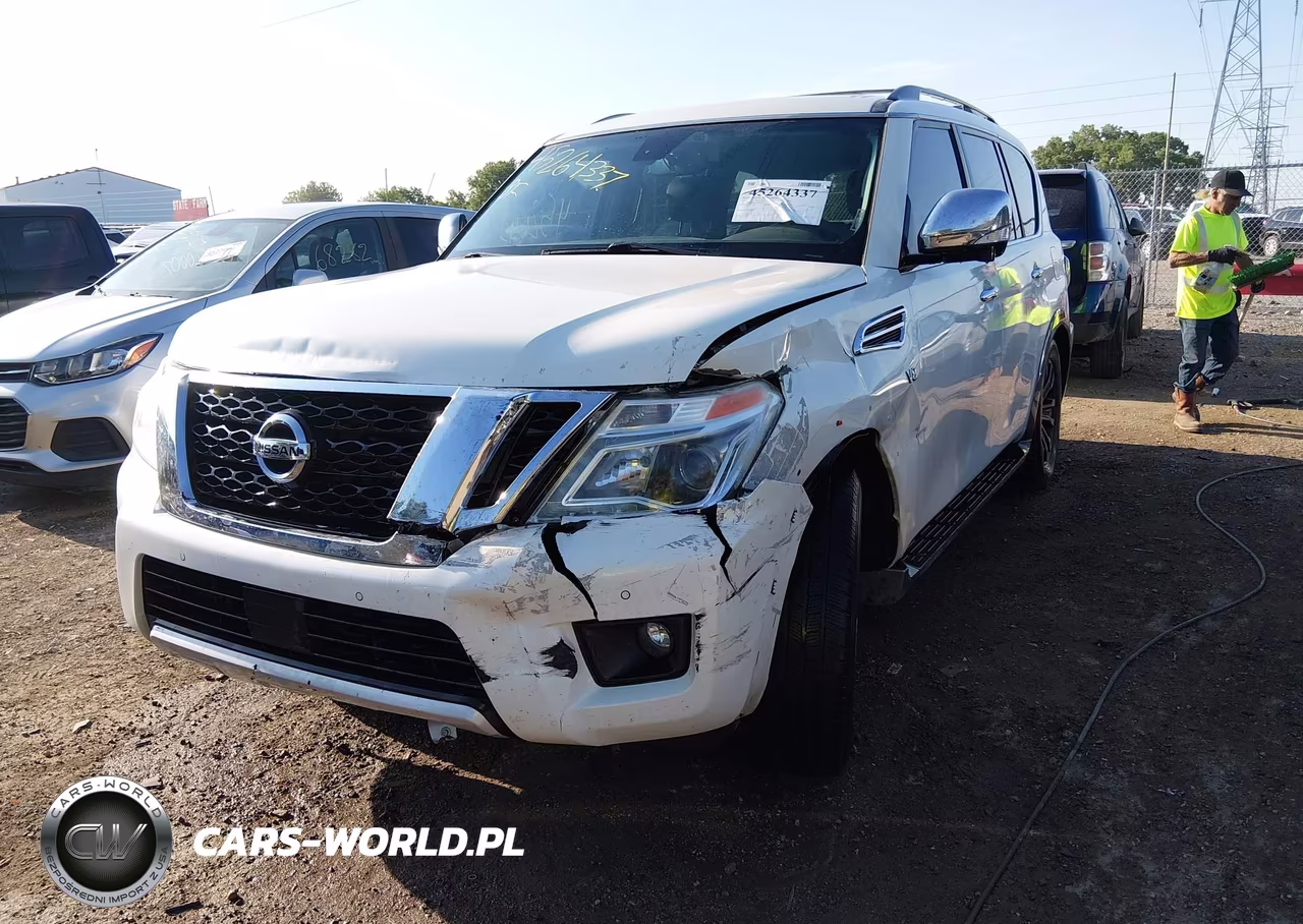2017 Nissan Armada Platinum VIN:JN8AY2NE3H9701897 - 2