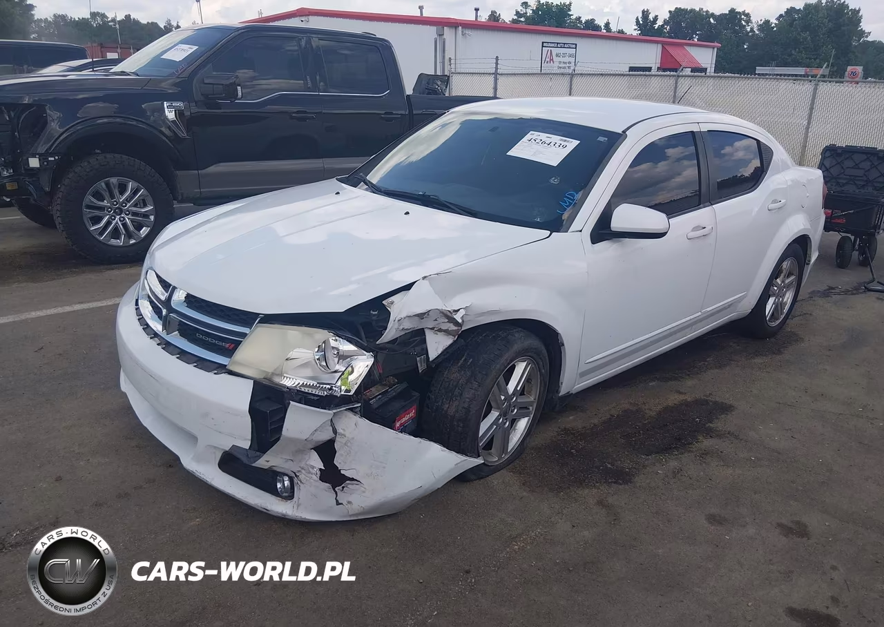 2013 Dodge Avenger Sxt VIN:1C3CDZCB0DN590944 - 2