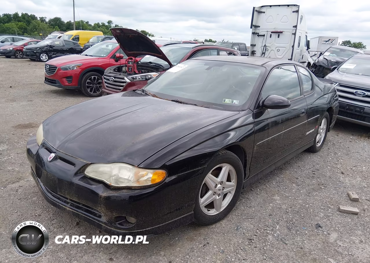 2004 Chevrolet Monte Carlo Supercharged Ss VIN:2G1WZ121449208785 - 2