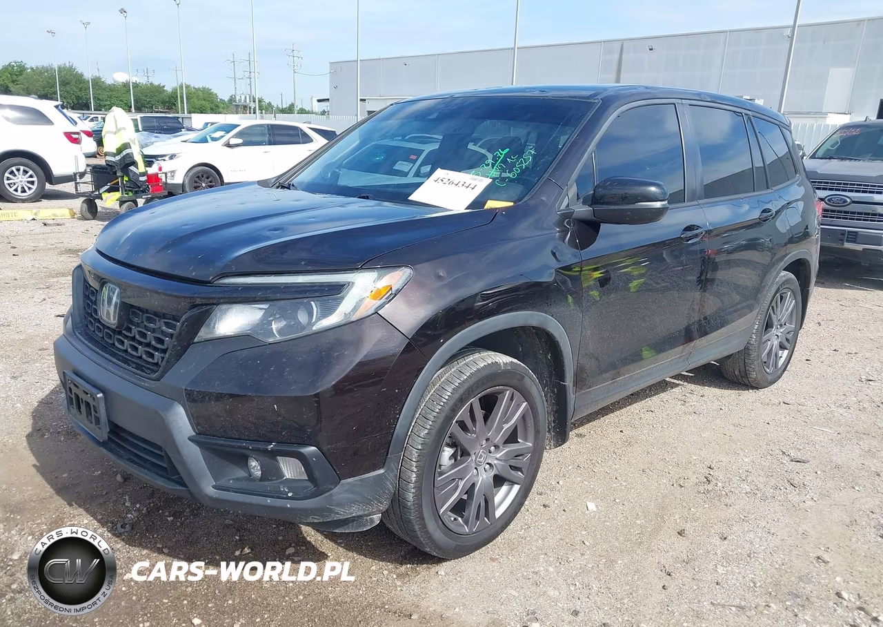 2019 Honda Passport Ex-L VIN:5FNYF8H57KB007726 - 2