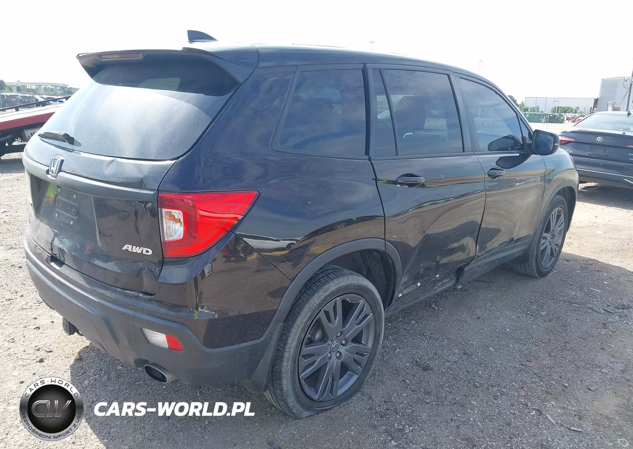 2019 Honda Passport Ex-L VIN:5FNYF8H57KB007726 - 4