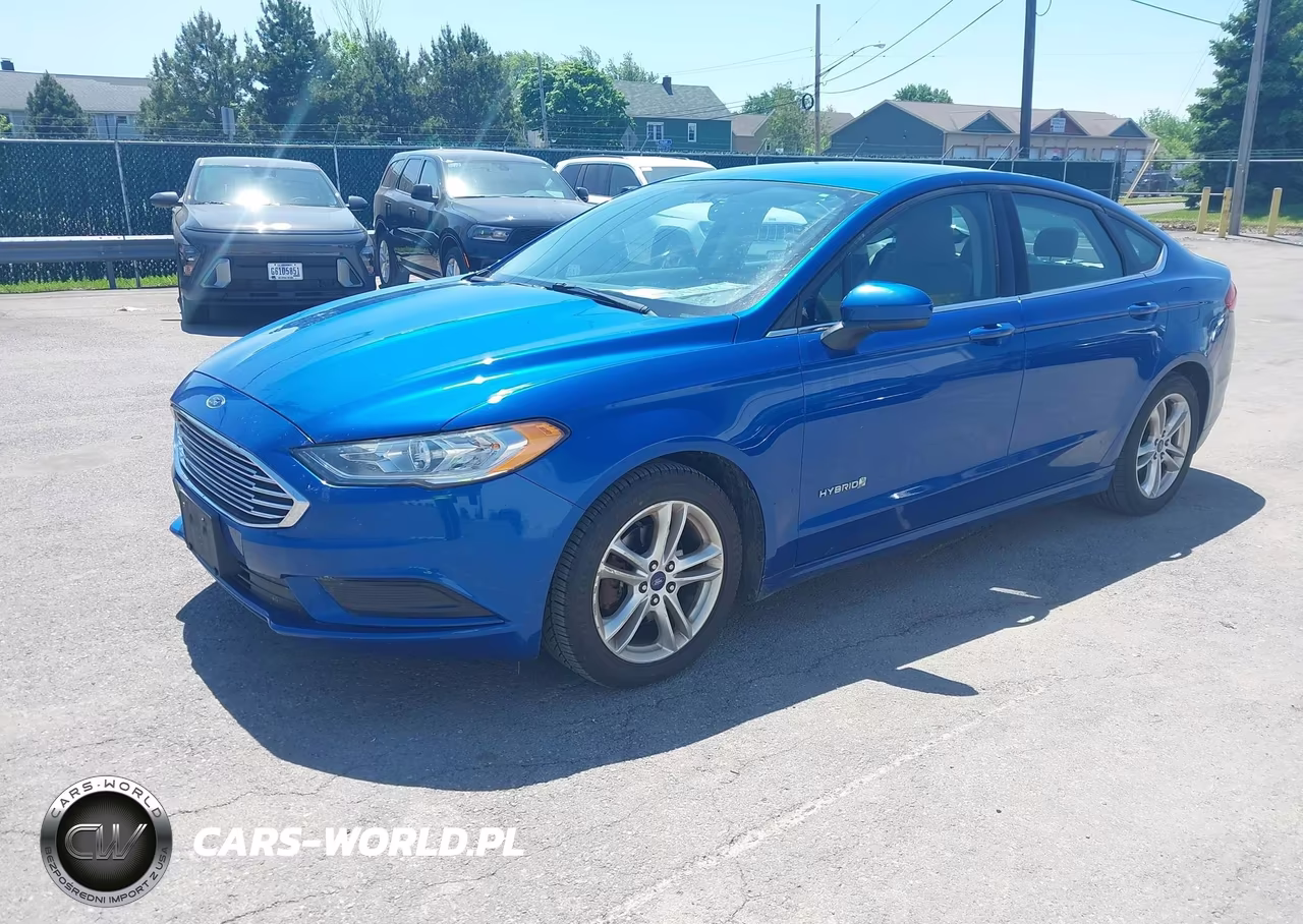 2018 Ford Fusion Hybrid S VIN:3FA6P0UU2JR100479 - 2
