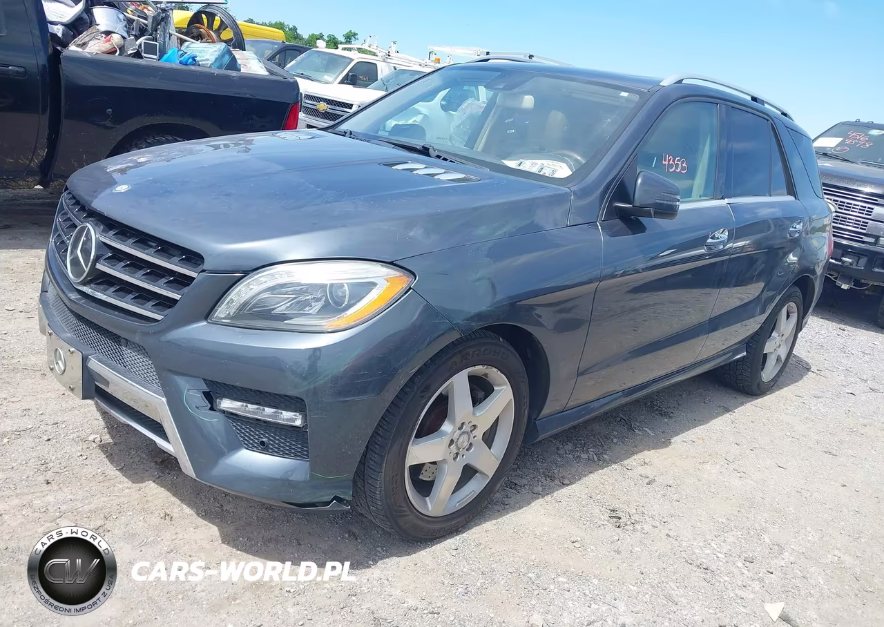 2015 Mercedes-Benz Ml 400 4Matic VIN:4JGDA5GB3FA593001 - 2