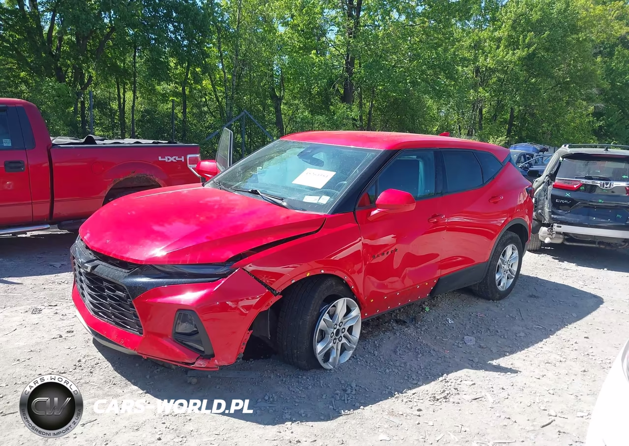 2021 Chevrolet Blazer Awd 2Lt VIN:3GNKBHR41MS584521 - 2